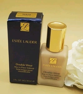 Estee Lauder Double Wear Stay-in-Place Makeup 1W0 Warm Porcelain 1 fl New  - Picture 1 of 4