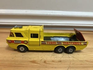 Vintage 1972 Matchbox Super Kings K-7 Racing Car Transporter Lesney England - Bild 1 von 11