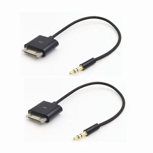 Pour iPod iPad/iPhone 2 3 4 Câble 3,5mm Audio 20cm 30PIN Connecteur Dock vers AUX - Photo 1 sur 8