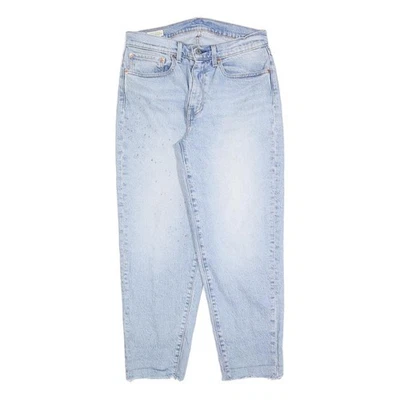 LEVI'S 562 Mens Blue Relaxed Tapered Denim Cotton Blend Light W31 L27 Casual - Image 1 of 4