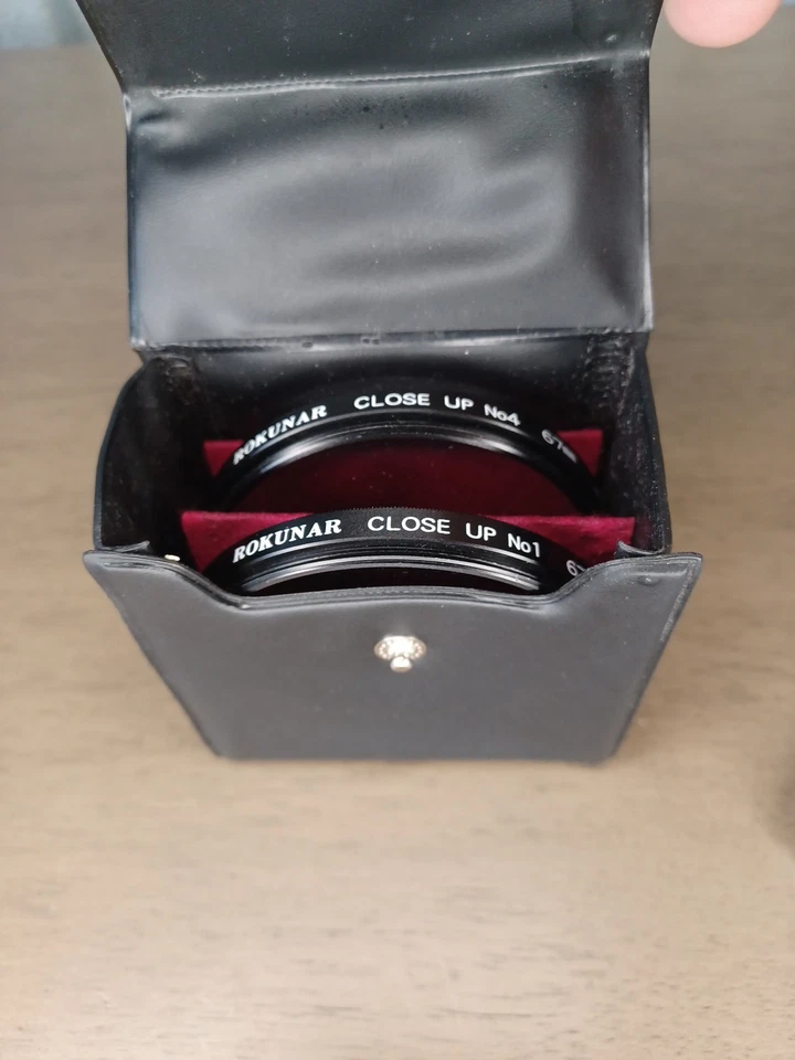 Rokunar Close Up Lenses No.1 &  No.4 67mm With Case Close To  MInt ! - Image 1 of 4