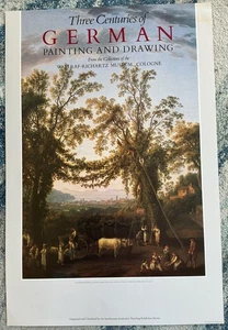 Cartel publicitario 1985 de colección “Otoño” Jacob P. Hackett (1783) para Smithsonian Institution - Imagen 1 de 6