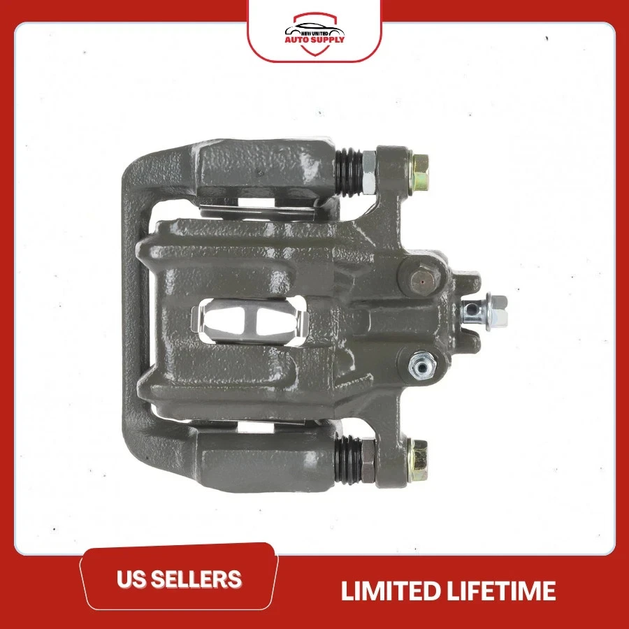 Pinça de freio traseira direita com suporte e pistão de metal para Honda CR-V 2005-2006 2,4L - Imagem 1 de 2