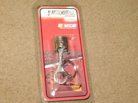 Moterhead Piston Keychain Jimmie Johnson Nascar # 48 New Cover