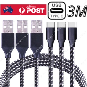 USB Type C Fast Charging Charger Cable For Samsung S10 S20 S21 S22 Ultra USB-C - Picture 1 of 8