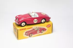 Dinky 107 Sunbeam Alpine Sports In Original Box - Near Mint Vintage Model - Picture 1 of 7