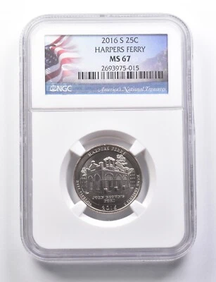 MS67 2016-S Washington Quarter Harpers Ferry NGC *5759 - Image 1 of 3