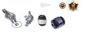 PARA BMW E90 E91 E92 E93 LCi EJE TRASERO BUJE INFERIOR ARBUSTOS MONTAJE DE GOMA - Imagen 1 de 1
