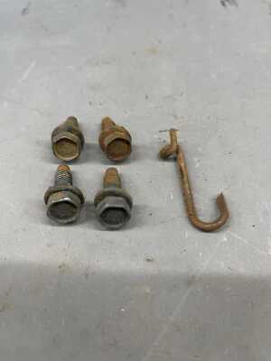 1964 1963 1965 1966 Chevy Impala BUCKET Seat TRACK Bolts GTO CHEVELLE 67 Camaro - Image 1 of 3