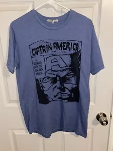 CAPTAIN AMERICA T-SHIRT JUNK FOOD GRÖSSE MEDIUM MADE IN USA - Bild 1 von 3