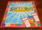 Sort It Out Board Game; University Games; 2008; Super Fun Family Game; Vg
