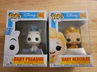 Funko Pop! Disney Baby Hercules & Baby Pegasus #383 #382 Set Lot Global Shipping