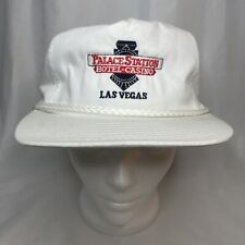 Vintage Las Vegas Hat Snapback Mesh Trucker Palace Station Hotel Casino Dad Cap