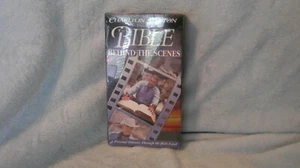 Charlton Heston Presents The Bible Behind the Scenes, VHS Sealed - Picture 1 of 2