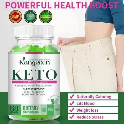 Keto Weight Loss Gummies and Energy Diet 60ct Fat burner Appetite Suppressant - Image 1 of 4