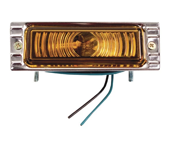 1947~1953 Chevy Pickup Truck Parking Lens Lamp Light Assembly(Amber)12 Volt-LP01 - Image 1 of 1