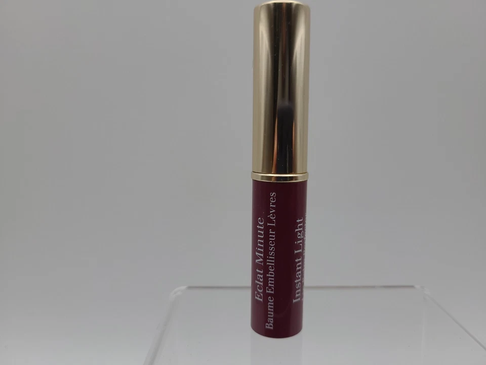 Clarins Eclat Minute Bálsamo Labial Luz Instantánea Perfeccionador 08 Ciruela, Nuevo Ligero Daño Foto 1 de 4