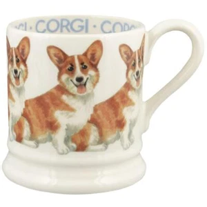 Emma Bridgewater Pembroke Welsh Corgi Half Pint Mug English Earthenware 300ml - Picture 1 of 1