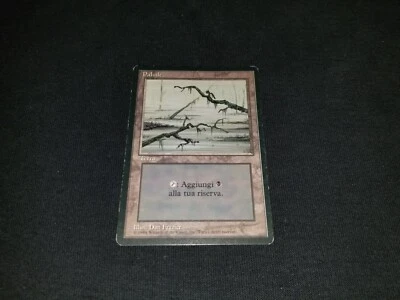 MTG 1x Revised basic land HP Italian FBB Swamp (Two branches) - ships w/ trackin - Image 1 of 2