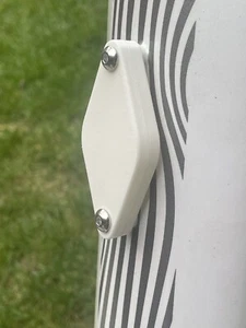Accesorio de rastreador GPS oculto con etiqueta aérea para bicicleta - montaje de bicicleta - soporte para bicicleta - blanco - Imagen 1 de 4