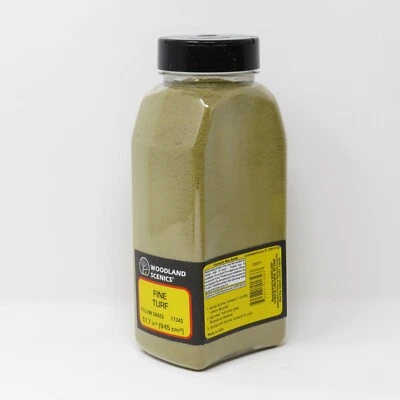 Woodland Scenics 1343 желтый тонкий газон шейкер декорации для макета модели поезда - Изображение 1 из 4