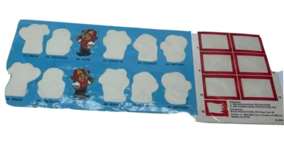 The Chipmunks Juego de Acción 3D Pop-O-Matic Pegatinas de Repuesto Alvin Foto 1 de 4