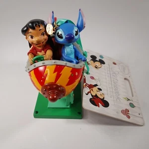 Disney Store Lilo & Stitch Rocketship Christmas Sketchbook Ornament 2013 Xmas - Picture 1 of 18