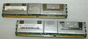 Hynix 4GB (2X2GB) 2Rx4 PC2-5300F ECC Server Memory Ram HYMP525F72CP4N3-Y5 - Picture 1 of 1