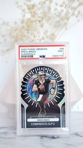 Panini Obsidian Drew Brees SSP/35 Supernova 2020 refractor PSA 9 ¡como nuevo! - Imagen 1 de 2