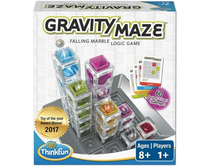 Gravity Maze - Falling Marble Logic Game - Challenging STEM Toy for Kids 8-12  - Image 1 of 4