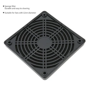 10Pcs Fan Dust Filter Cover Grill Pc Computer Chassis Cooler Washable Dust AM - Afbeelding 1 van 15