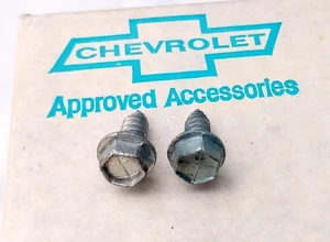 62-69 Camaro Chevelle Nova GTO NOS Washer Bottle Bolts 63 64 65 66 67 68 SS Z28 - Picture 1 of 2