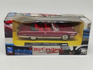 New Ray City Cruiser 1:43 Scale Red 1964 Chrysler Turbine Car Convertible  - Picture 1 of 5
