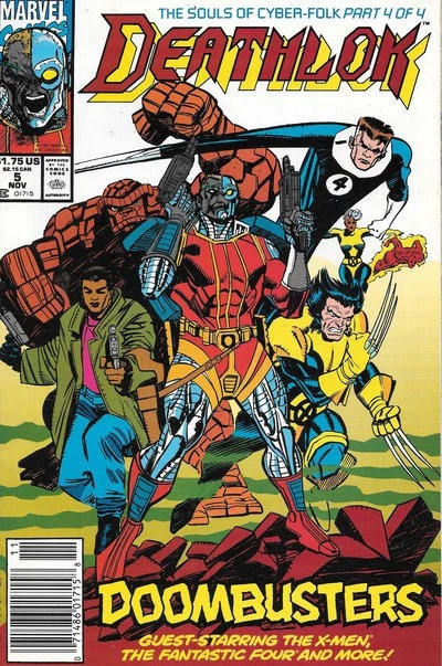 Deathlok (2nd Series) #5 (Newsstand) VG; Marvel | low grade - X-Men Fantastic Fo - Image 1 of 1