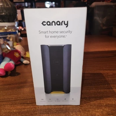 CANARY All-in-One Indoor 1080p HD Security Camera Black Complete Works - Image 1 of 4