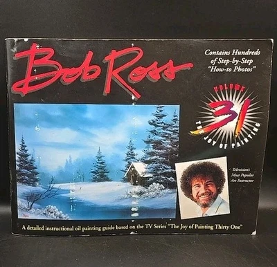 Bob Ross The Joy Of Painting Volume 31 Oil Painting Instruction Book - Image 1 of 4
