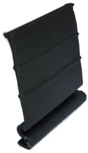 20 Stück - Quadratische Zuglaschen für Fensterscheiben - Schwarz - Bild 1 von 5