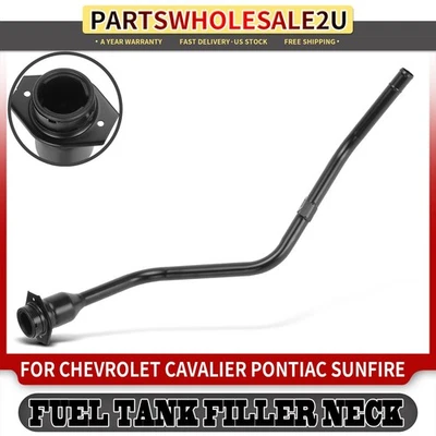 Pescoço de enchimento de tanque de combustível de aço para Pontiac Sunfire Chevy avalier 1999-2005 Sedan - Imagem 1 de 4