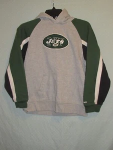 Reebok NFL Team Apparel New York Jets Hoodie Youth Medium 10/12 Excellent+ - Picture 1 of 3