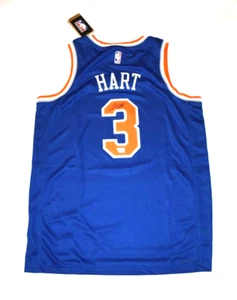 Josh Hart 48 Nike Swingman Icon Edition Signed New York Knicks Jersey Fanatics - Picture 1 of 10