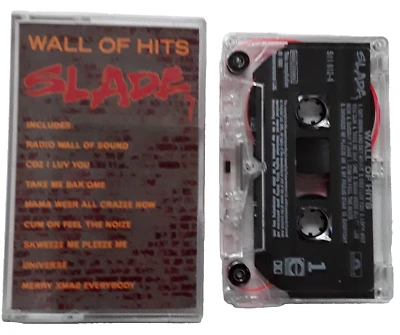 Slade - Wall Of Hits - Cassette Tape Album - Image 1 of 2