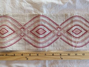 Lee Jofa Ora Blush Tape Trim Lot - Picture 1 of 5