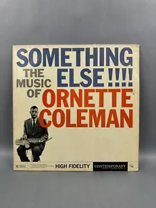 Ornette Coleman Contemporary Records Vinyl Something Else!!! - Picture 1 of 7