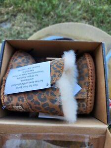 Ugg Cassie Leopard Girls' BRAND NEW Newborn 0/1C