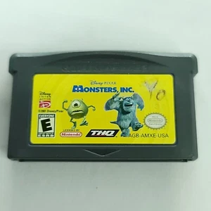 Monsters, Inc. by Pixar (Nintendo Game Boy Advance GBA) Disney Tested & Working - Picture 1 of 2