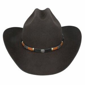 Gladwin Bond Western Classic Cattleman Wool Cowboy Hat leather hat band IN UK 