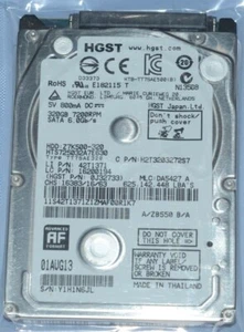 DELL Hitachi HGST 320GB SATA 7200RPM 2.5" Hard Drive HDD HTS725032A7E630 NEW - Picture 1 of 7