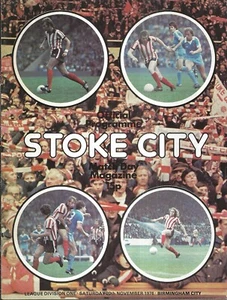 Football Programme STOKE CITY v BIRMINGHAM CITY Nov 1976 - Picture 1 of 1