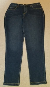 NWT Womens Jeans-STYLE & CO.-blue stretch denim "Midrise; Curvy Skinny"-14 - Picture 1 of 5