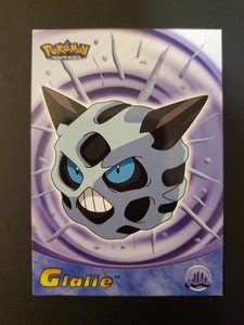 2003 Topps Pokemon Advanced - Glalie #35 NM Red Logo